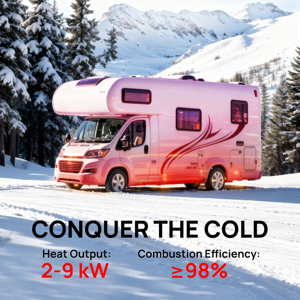 Arcade T8BP Diesel Heater, 9kW Triple Power