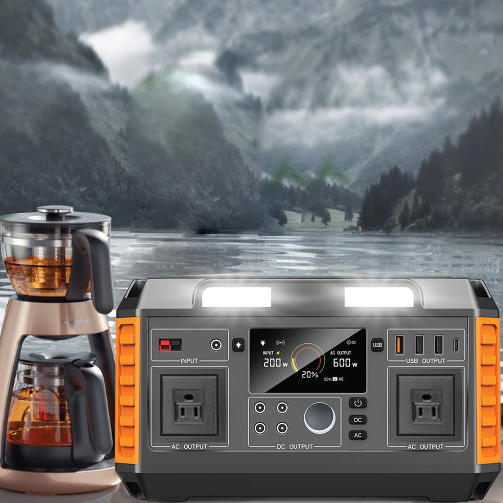 Portable 600W Solar Power Station
