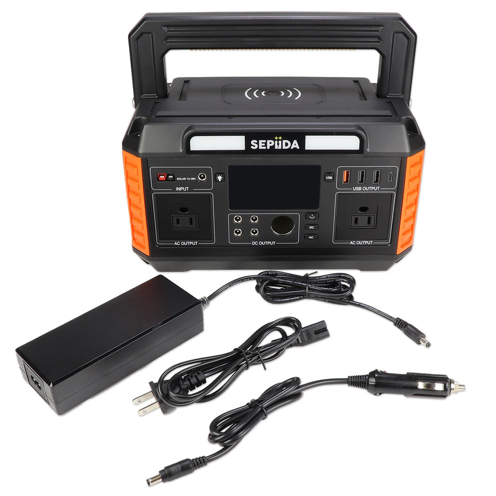 Portable 600W Solar Power Station