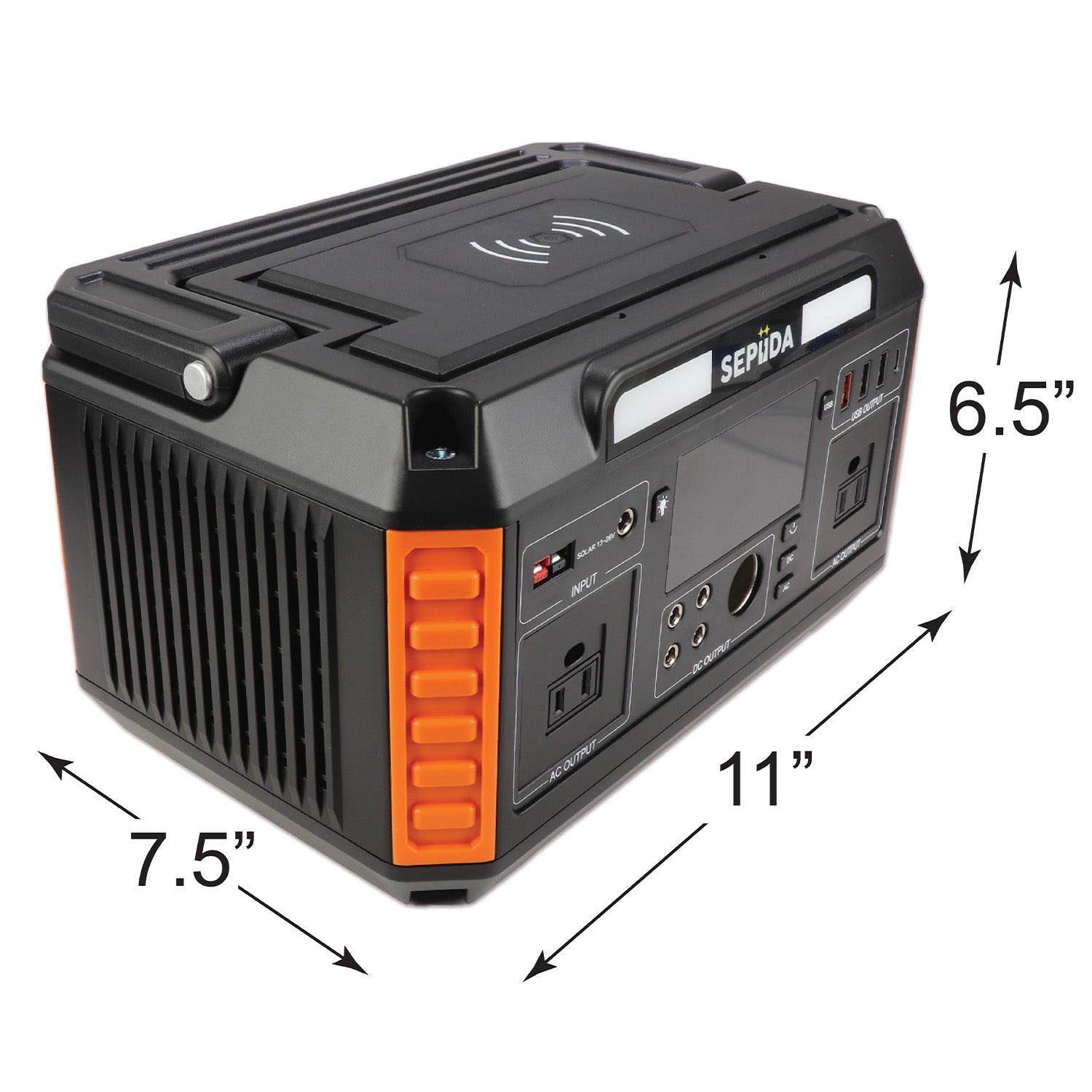 Portable 600W Solar Power Station