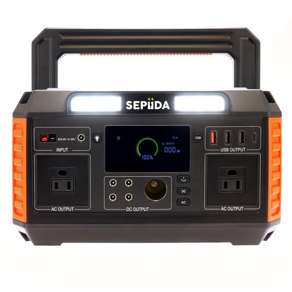 Portable 600W Solar Power Station