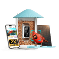 Birdfy Feeder with Solar Panel - Solar-Powered Smart Bird Feeder with Camera