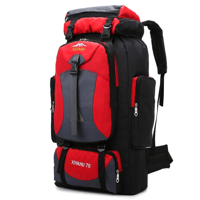 64L Waterproof Mountaineering Backpack – Large Capacity, Built for Adventure