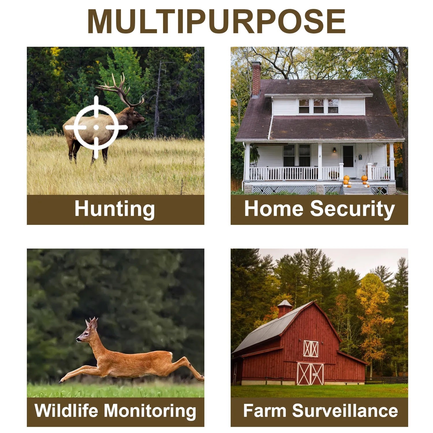 Rexing Woodlens H2 4K Wi-Fi Trail Camera (1 Pack)