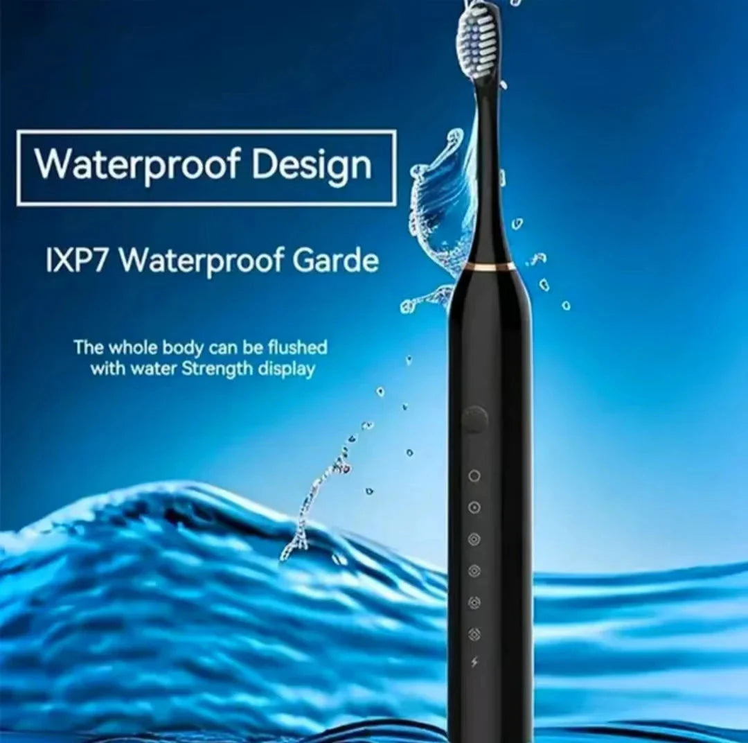 Sonic Electric Toothbrush – USB Rechargeable IPX7 for Adults