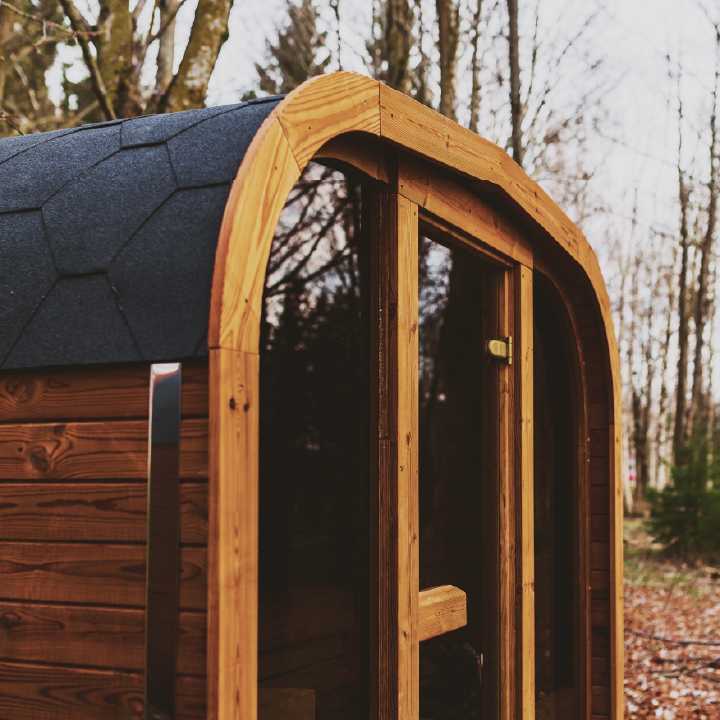 Patio Elegance MW20 Outdoor ThermoWood Sauna - Premium Outdoor Relaxation Solution
